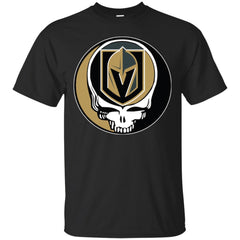 Vegas Golden Knights Grateful Dead Steal Your Face Hockey Nhl Shirts Men Cotton T-Shirt Men Cotton T-Shirt - parenttees