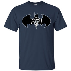 We Are The Oakland Raiders Batman Nfl Mashup Men Cotton T-Shirt Men Cotton T-Shirt - parenttees