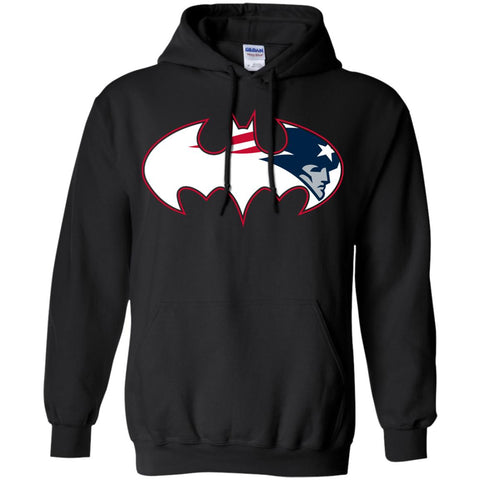 We Are The New England Patriots Batman Nfl Mashup Pullover Hoodie Sweatshirt Black / S Pullover Hoodie Sweatshirt - parenttees