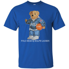 Polo Bear Ralph Lauren Men Cotton T-Shirt Men Cotton T-Shirt - parenttees