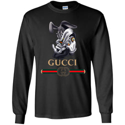 Gucci Rabbit Movie Disney T-shirt Men Long Sleeve Shirt