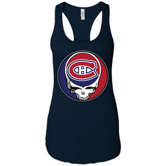 Montreal Canadiens Grateful Dead Steal Your Face Hockey Nhl Shirts Women Tank Top Women Tank Top - parenttees