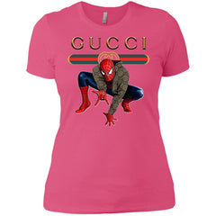 Spider Man Gucci Funny  Trend T- Shirt Women Cotton T-Shirt Women Cotton T-Shirt - parenttees