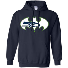 We Are The Seattle Seahawks Batman Nfl Mashup Pullover Hoodie Sweatshirt Pullover Hoodie Sweatshirt - parenttees