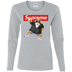 Supreme Kame Sennin Turtle Women Long Sleeve Shirt