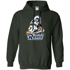 Mickey Mouse Los Angeles Rams American Football Nfl Sports Shirt Pullover Hoodie Sweatshirt Pullover Hoodie Sweatshirt - parenttees