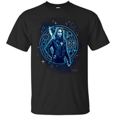 Captain Marvel Goose Geometric Circle Space Men Cotton T-Shirt Men Cotton T-Shirt - parenttees