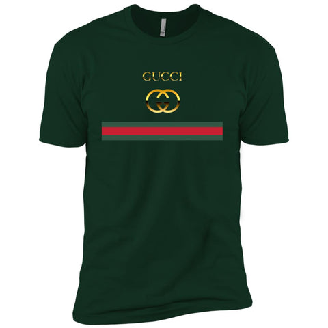 Gucci Logo Vintage Men Short Sleeve T-Shirt Black / X-Small Men Short Sleeve T-Shirt - parenttees