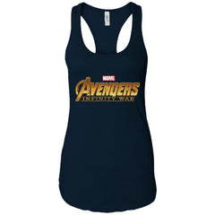 Marvel Avengers Infinity War Golden Logo Women Tank Top Women Tank Top - parenttees