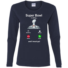 Nfl - Super Bowl Is Calling And I Must Go Kansas City Chiefs 2019 Football Women Long Sleeve Shirt Women Long Sleeve Shirt - parenttees