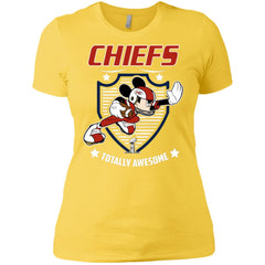 Nfl – Kansas City Chiefs Totally Awesome Mickey Mouse Super Bowl 2019 Football Women Cotton T-Shirt Women Cotton T-Shirt - parenttees