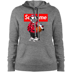Supreme Bear Basketball T-shirt Women Hooded Sweatshirt Women Hooded Sweatshirt - parenttees