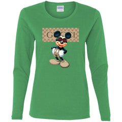 Gucci Mickey Gift Birthday T-shirt Women Long Sleeve Shirt Women Long Sleeve Shirt - parenttees