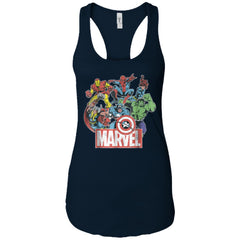 Marvel Avengers Team Retro Comic Vintage Graphic Women Tank Top Women Tank Top - parenttees