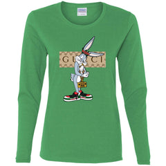 Best Gucci Rabbit T-shirt Women Long Sleeve Shirt Women Long Sleeve Shirt - parenttees