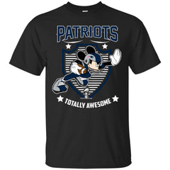 Nfl – New England Patriots Totally Awesome Mickey Mouse Super Bowl 2019 Football Men Cotton T-Shirt Men Cotton T-Shirt - parenttees