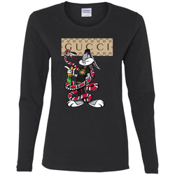 Gucci Rabbit Snake Gift Birthday T-shirt Women Long Sleeve Shirt