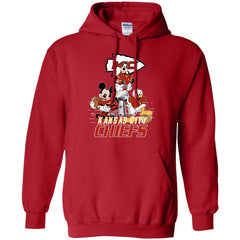 Nfl – Kansas City Chiefs Donald Duck Goofy Mickey Mouse Super Bowl 2019 Football Pullover Hoodie Sweatshirt Pullover Hoodie Sweatshirt - parenttees