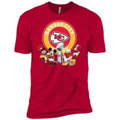 Nfl – Kansas City Chiefs Super Bowl 2019 Mickey Mouse Minnie Mouse Donald Duck Daisy Duck Football Men Short Sleeve T-Shirt Men Short Sleeve T-Shirt - parenttees