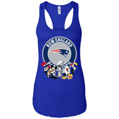 Nfl – New England Patriots Super Bowl 2019 Mickey Mouse Minnie Mouse Donald Duck Daisy Duck Football Women Tank Top Women Tank Top - parenttees