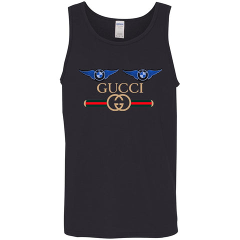 Gucci Bmw Trending T-shirt Men Cotton Tank Black / X-Small Men Cotton Tank - parenttees