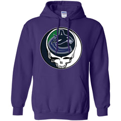 Vancouver Canucks Grateful Dead Steal Your Face Hockey Nhl Shirts Pullover Hoodie Sweatshirt Pullover Hoodie Sweatshirt - parenttees