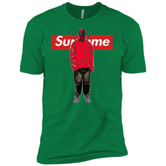 Supreme Deadpool Hiphop T-shirt Men Short Sleeve T-Shirt Men Short Sleeve T-Shirt - parenttees