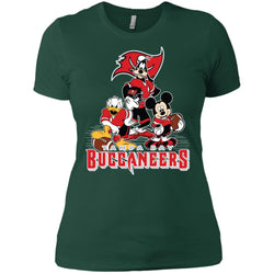 Mickey Mouse Tampa Bay Buccaneers American Football Nfl Sports Shirt Women Cotton T-Shirt