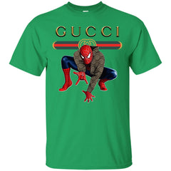 Spider Man Gucci Funny  Trend T- Shirt Men Cotton T-Shirt Men Cotton T-Shirt - parenttees