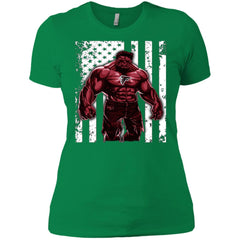 Giants Hulk Atlanta Falcons Nfl T-shirt Women Cotton T-Shirt Women Cotton T-Shirt - parenttees