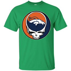 Denver Broncos Grateful Dead Steal Your Face Football Nfl Shirts Men Cotton T-Shirt