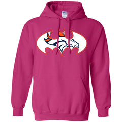 We Are The Denver Broncos Batman Nfl Mashup Pullover Hoodie Sweatshirt Pullover Hoodie Sweatshirt - parenttees