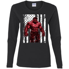 Giants Hulk Boston Red Sox T-shirt Flag Women Long Sleeve Shirt Women Long Sleeve Shirt - parenttees
