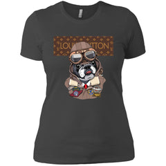 Louis Vuitton T-shirt Style Dogs T-shirt Women Cotton T-Shirt Women Cotton T-Shirt - parenttees