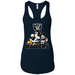 Mickey Mouse Oakland Raiders American Football Nfl Sports Shirt Women Tank Top Women Tank Top - parenttees