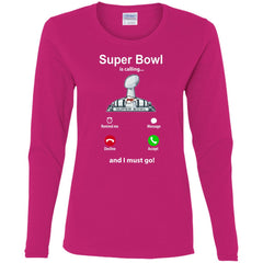 Nfl - Super Bowl Is Calling And I Must Go Kansas City Chiefs 2019 Football Women Long Sleeve Shirt Women Long Sleeve Shirt - parenttees