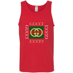 Gucci Logo Gift T-shirt Men Cotton Tank Men Cotton Tank - parenttees