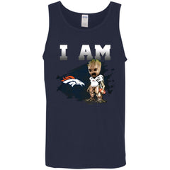 Nfl Denver Broncos I Am Groot T-shirt Men Cotton Tank Men Cotton Tank - parenttees