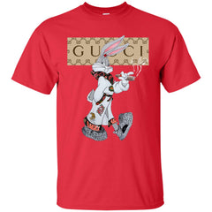 Gucci Rabbit Smoking Tshirt Men Cotton T-Shirt Men Cotton T-Shirt - parenttees