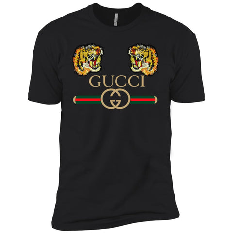 Gucci Tiger Love T-shirt Men Short Sleeve T-Shirt Black / X-Small Men Short Sleeve T-Shirt - parenttees