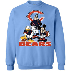 Mickey Mouse Chicago Bears American Football Nfl Sports Shirt Crewneck Pullover Sweatshirt Crewneck Pullover Sweatshirt - parenttees