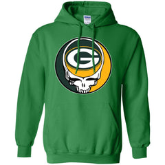 Green Bay Packer Grateful Dead Steal Your Face Football Nfl Shirts Pullover Hoodie Sweatshirt Pullover Hoodie Sweatshirt - parenttees