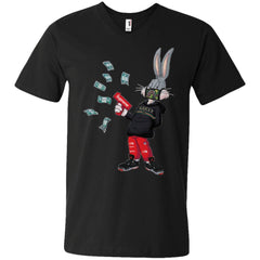 Rabbit Gucci T-shirt Men V-Neck T-Shirt Men V-Neck T-Shirt - parenttees