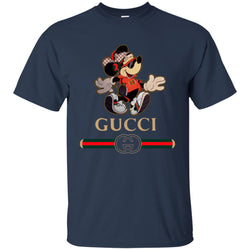 Gucci Mickey Fashion Stylelist Music T-shirt Men Cotton T-Shirt