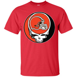 Cleveland Browns Grateful Dead Steal Your Face Football Nfl Shirts Men Cotton T-Shirt