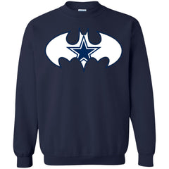 We Are The Dallas Cowboys Batman Nfl Mashup Crewneck Pullover Sweatshirt Crewneck Pullover Sweatshirt - parenttees