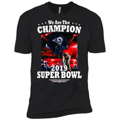 Nfl – Los Angeles Rams We Are The Champion 2019 Super Bowl Football Men Short Sleeve T-Shirt Men Short Sleeve T-Shirt - parenttees