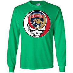 Florida Panthers Grateful Dead Steal Your Face Hockey Nhl Shirts Men Long Sleeve Shirt Men Long Sleeve Shirt - parenttees