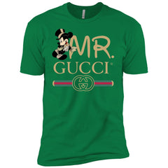 Gucci Couple Disney Mickey Valentine's Day T-shirt Men Short Sleeve T-Shirt Men Short Sleeve T-Shirt - parenttees