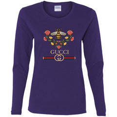 Gucci Logo T-shirt Women Long Sleeve Shirt Women Long Sleeve Shirt - parenttees